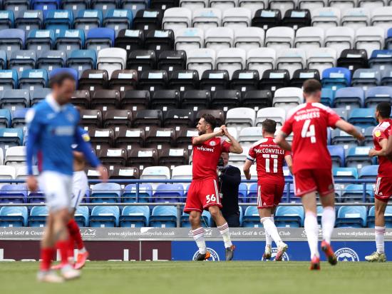 Adam Phillips on target as Accrington win to end Portsmouth’s play-off hopes