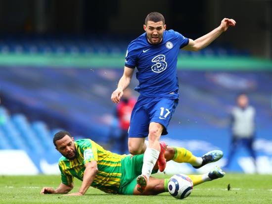 Mateo Kovacic and Andreas Christensen miss out for Chelsea against Arsenal