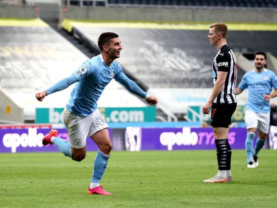 Ferran Torres nets hat-trick as Manchester City edge comeback at Newcastle