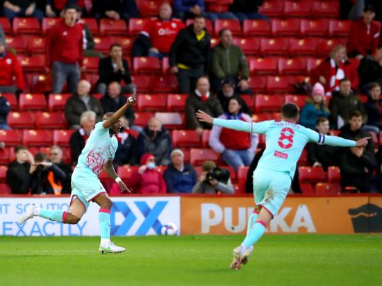 Andre Ayew gives Swansea the advantage after first leg against Barnsley