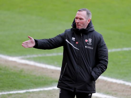Lincoln boss Michael Appleton has decisions to make for Sunderland clash