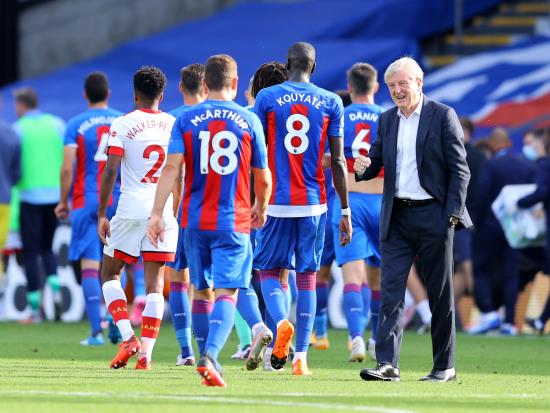 Roy Hodgson assessing fitness issues ahead of final Crystal Palace home game