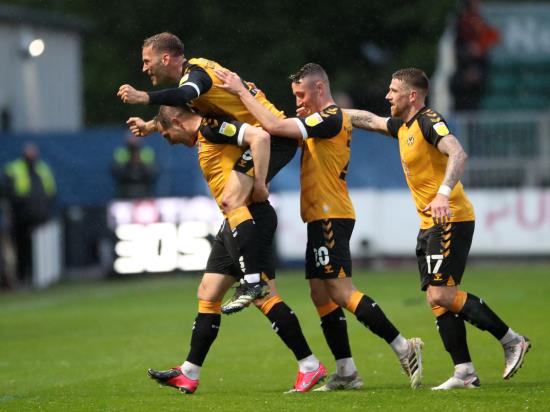 Stunning strike from Matty Dolan puts Newport on course for Wembley