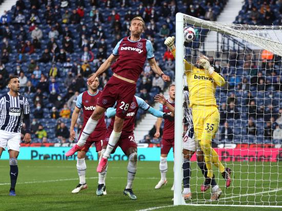 West Ham on the brink of Europa League spot after win at West Brom