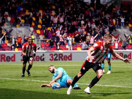 Brentford win frantic second leg to beat Bournemouth to play-off final berth