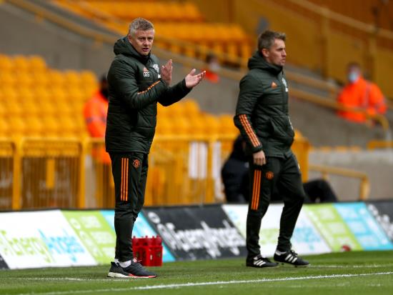 Ole Gunnar Solskjaer hails Manchester United’s youngsters for display at Wolves