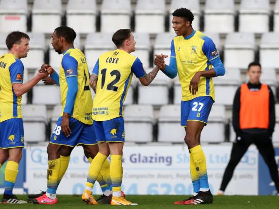 Solihull Moors stretch unbeaten run to six games with draw at King’s Lynn