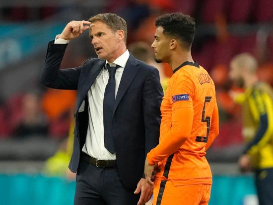 Frank De Boer urges Holland to learn from their mistakes against Ukraine
