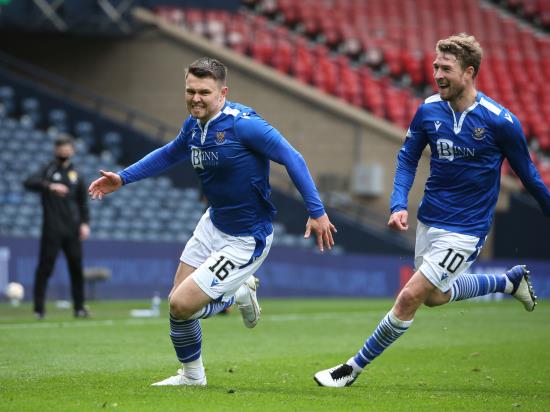 Glenn Middleton could feature as St Johnstone host Motherwell