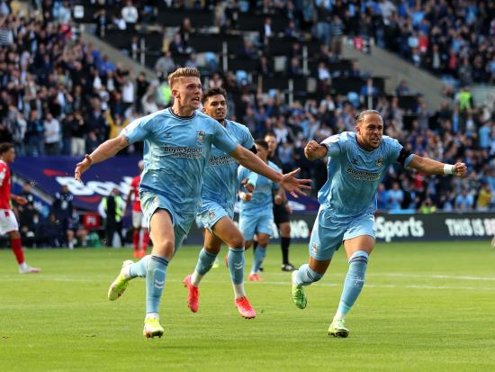 Kyle McFadzean’s last-gasp strike ensures a happy homecoming for Coventry