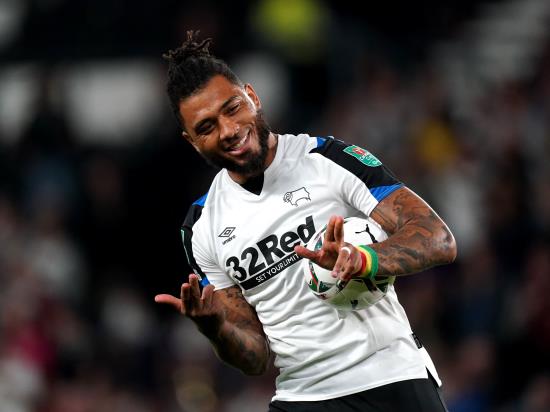 Derby survive Carabao Cup scare to edge past Salford on penalties