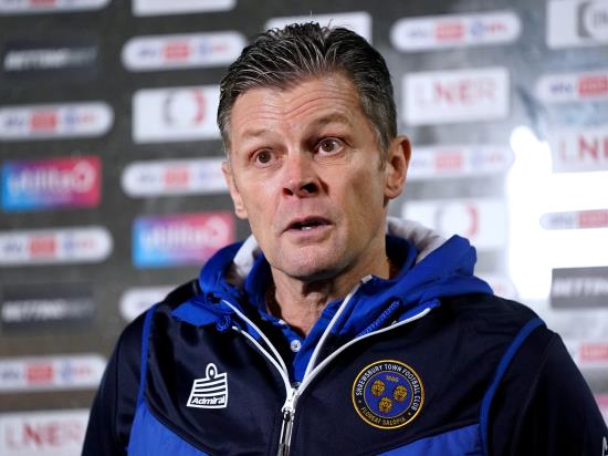 Steve Cotterill salutes Shrewsbury after win over Lincoln