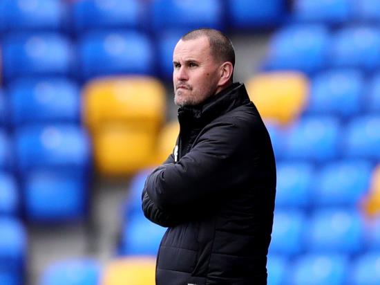 Mark Robinson happy to take a point as fans return to Plough Lane