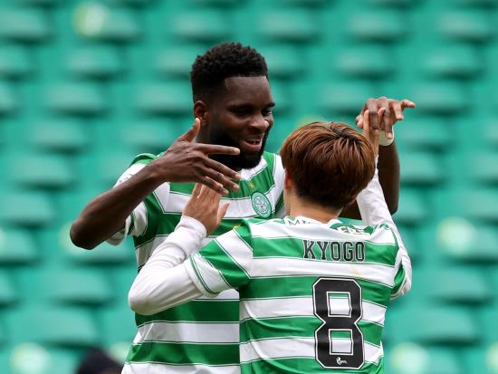 Odsonne Edouard on target as Celtic edge Hearts in Scottish League Cup