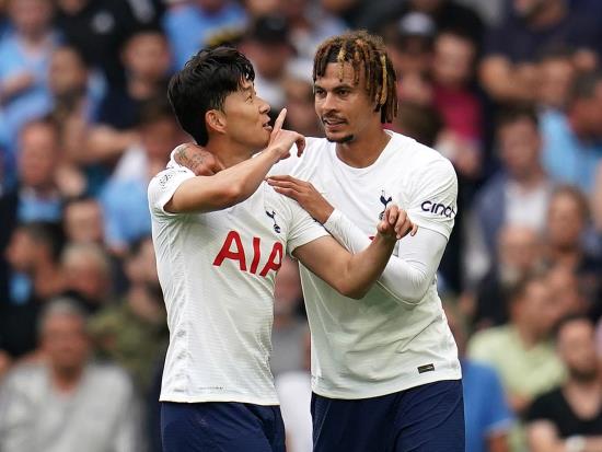Son Heung-min gives Tottenham opening victory over Manchester City