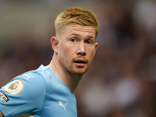 Manchester City wait on Kevin De Bruyne fitness for Norwich clash