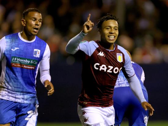 Cameron Archer makes most of Aston Villa first-team chance with treble at Barrow