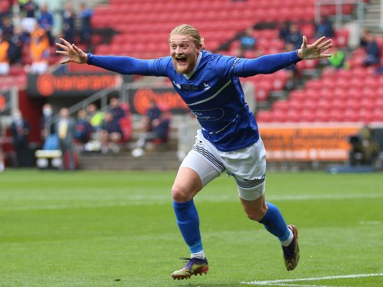 Luke Armstrong double gives Harrogate victory at Leyton Orient