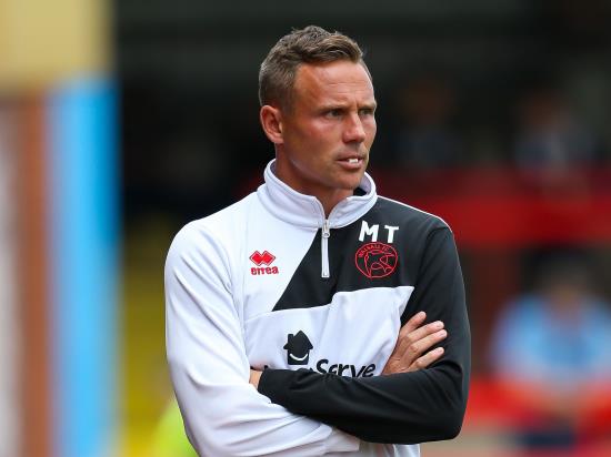 Matt Taylor may make changes for Walsall’s match against Stevenage
