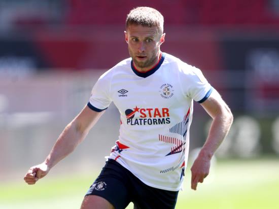 Jordan Clark remains sidelined for Luton’s clash with Sheffield United