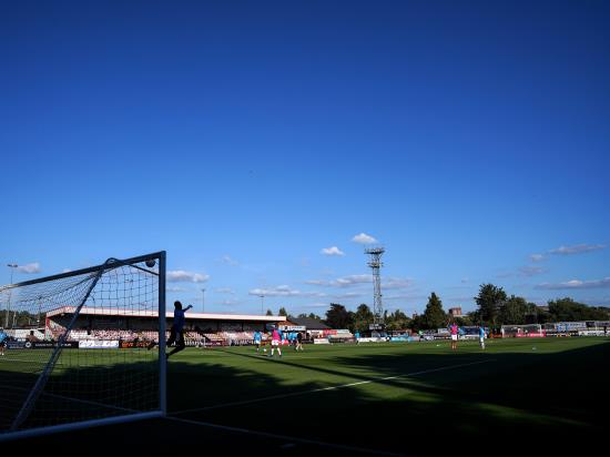 Boreham Wood held to goalless stalemate at home to Stockport