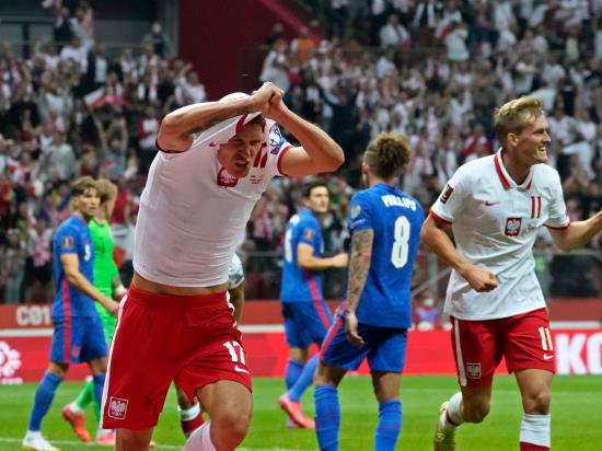 Poland 1 - 1 England: Damian Szymanski denies England at the death as Poland salvage point