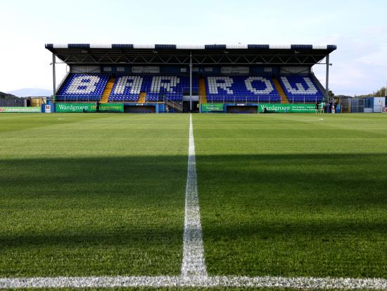 Dimitri Sea may feature for Barrow against Colchester after hamstring injury