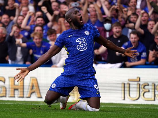 Romelu Lukaku nets first Stamford Bridge goals as Chelsea see off Aston Villa