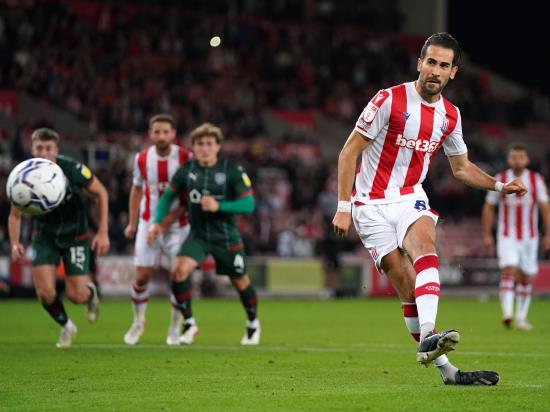 Mario Vrancic’s first-half penalty miss proves costly as Stoke held by Barnsley