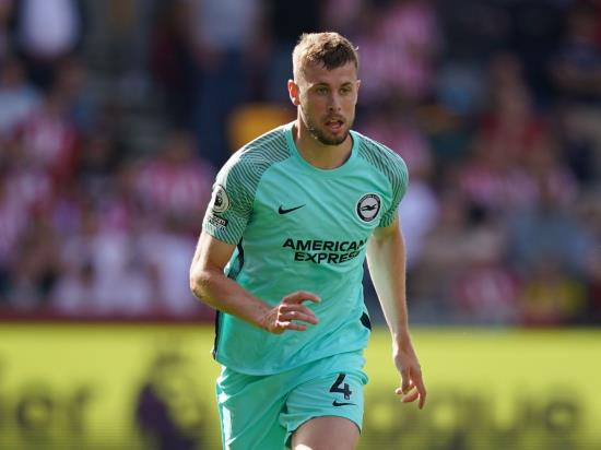 Adam Webster unavailable for Brighton’s home clash with Leicester