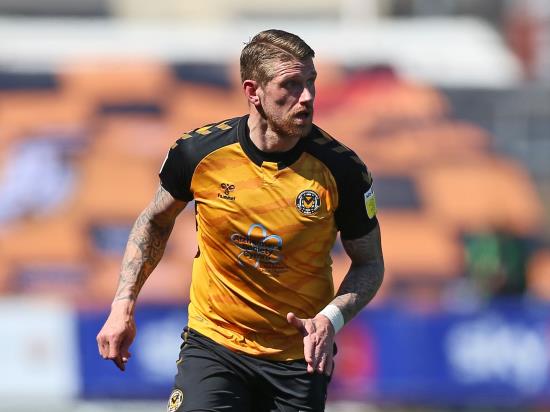 Scot Bennett out as Newport wait to discover extent of foot injury