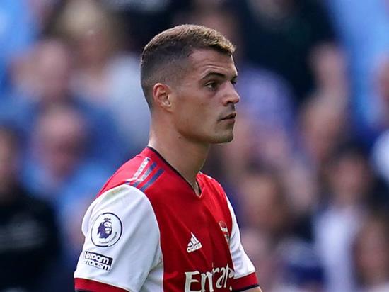 Granit Xhaka suspended for Arsenal’s Carabao Cup tie with AFC Wimbledon