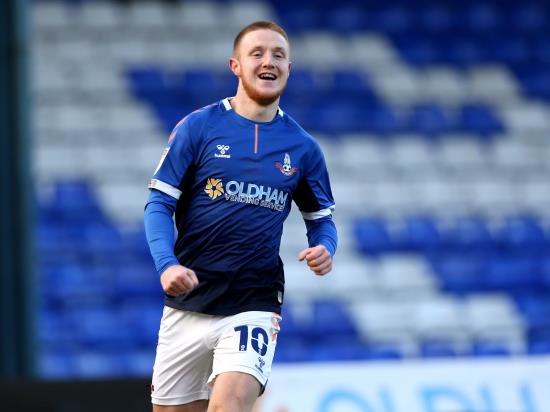 Davis Keillor-Dunn goal gives Oldham the derby spoils at Rochdale