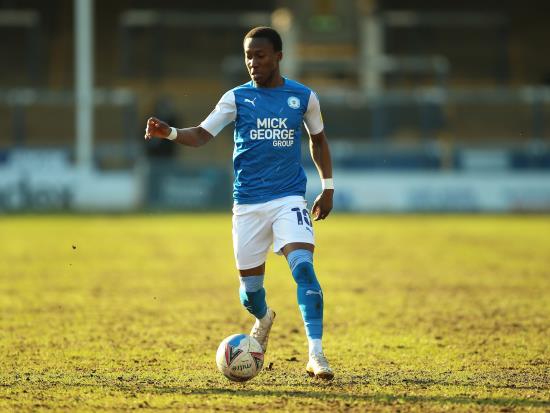Siriki Dembele could feature for Peterborough as they take on Bournemouth