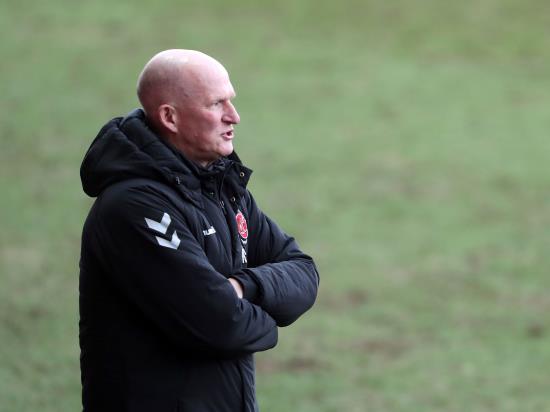 Simon Grayson hails Fleetwood’s battling qualities after rescuing MK Dons point