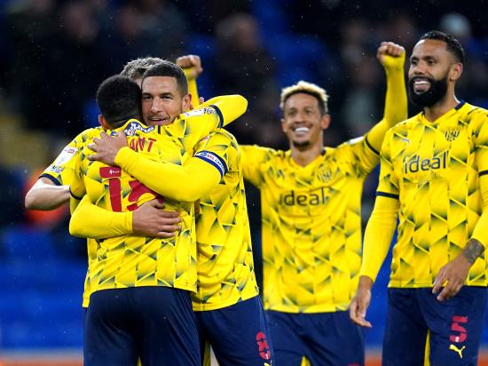 West Brom move top as thumping win heaps pressure on Cardiff boss Mick McCarthy