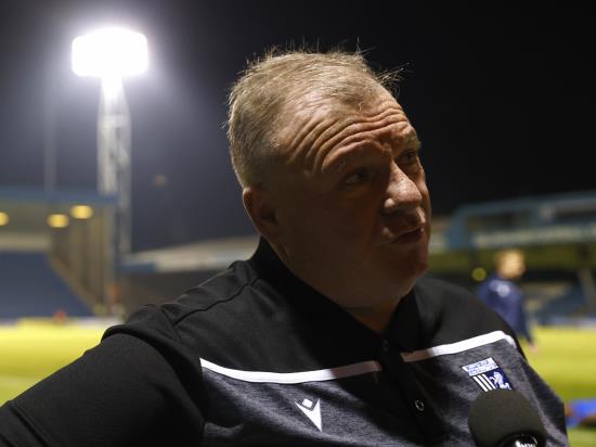 Gillingham boss Steve Evans says keeper clash with fans “disturbing”