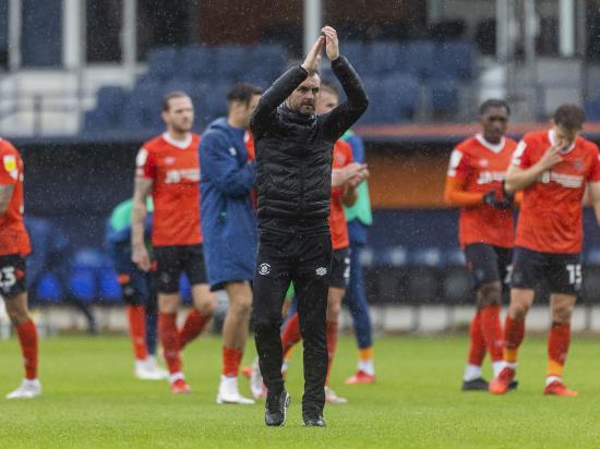 Nathan Jones satisfied with Luton performance in stalemate with Huddersfield