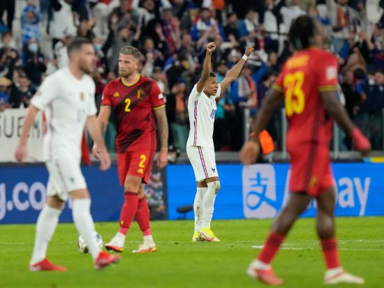 Didier Deschamps praises French character after comeback victory over Belgium