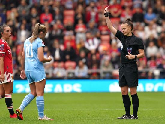 City secure Manchester derby draw despite Georgia Stanway dismissal