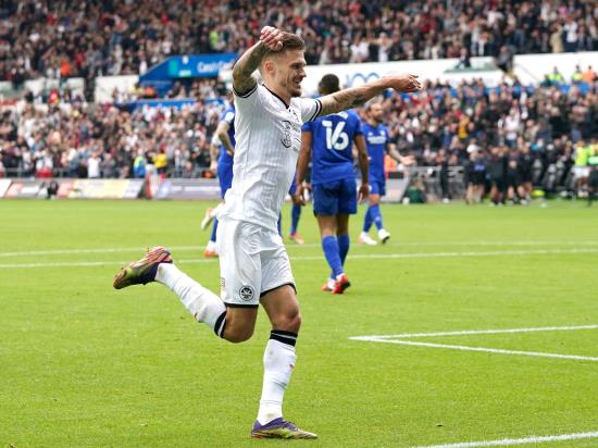 Jamie Paterson impresses as Swansea claim comfortable derby victory over Cardiff