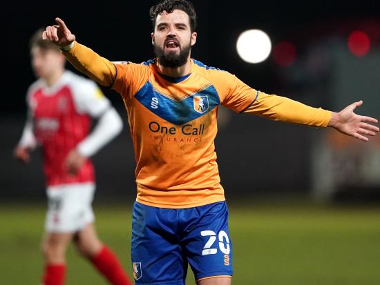 Mansfield to assess Stephen McLaughlin and George Maris ahead of Port Vale clash