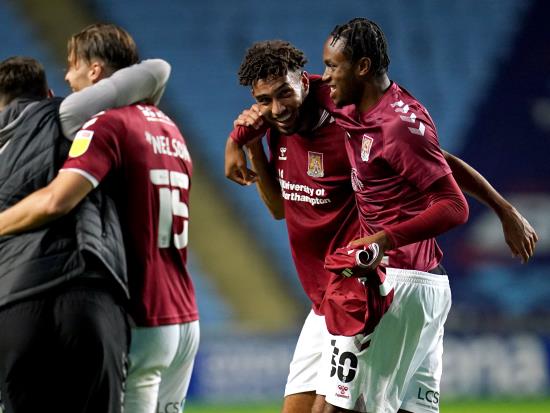 Cobblers move into the play-off places with home win over Stevenage