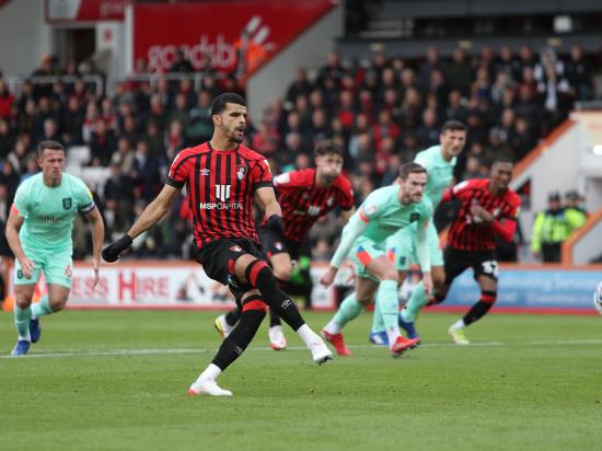 Dominic Solanke double helps Cherries keep control at top of Championship