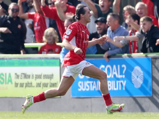 League Two high-flyers Swindon ease past struggling Oldham