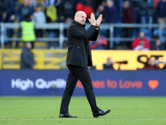 Sean Dyche celebrates nine years in charge of Burnley with win over Brentford