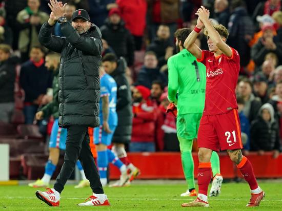 Liverpool boss Jurgen Klopp admits he hated having to substitute Sadio Mane