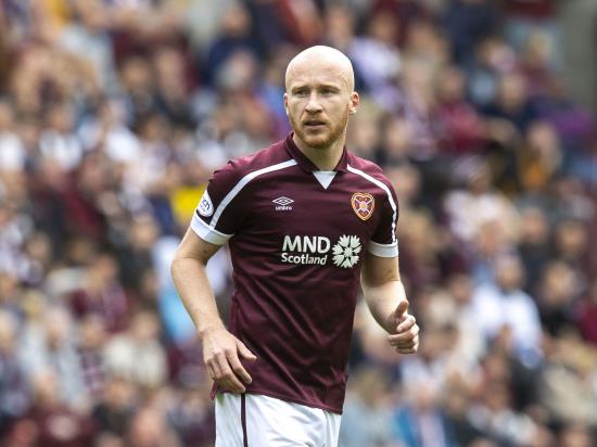 Hearts could have striker Liam Boyce back for Dundee United clash