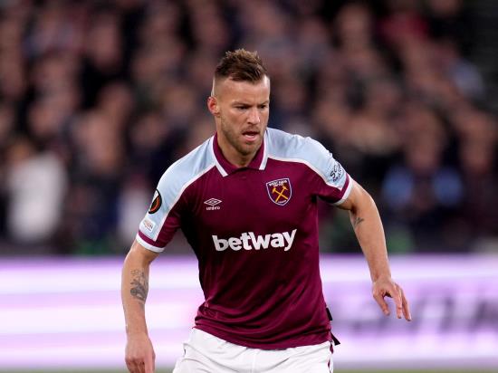 Duo return to West Ham squad ahead of the Premier League clash with Liverpool