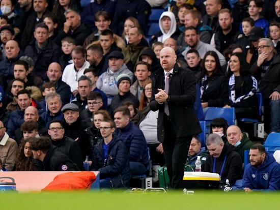 Sean Dyche baffled by touchline clash questions after Burnley’s draw at Chelsea